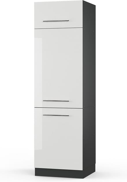 Vicco Fame-Line Koelkast ombouwkast – 60 cm Wit Hoogglans