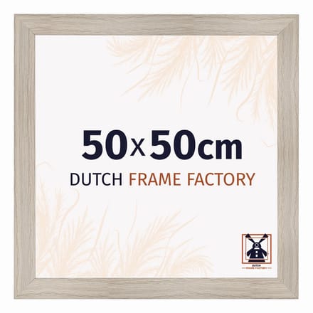 Fotolijst 50x50 cm - MDF - Eiken Licht - Praag