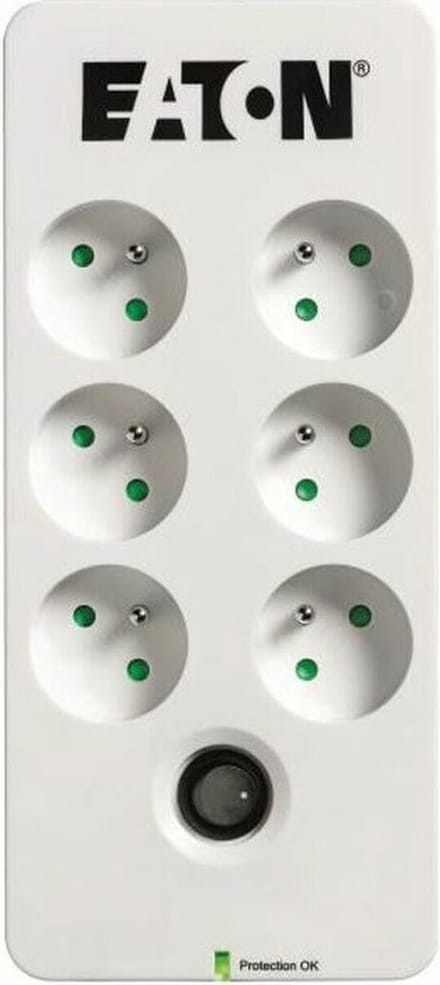 Schuko 6 Way Multi-socket Adapter Eaton PB6F (1,5 m)
