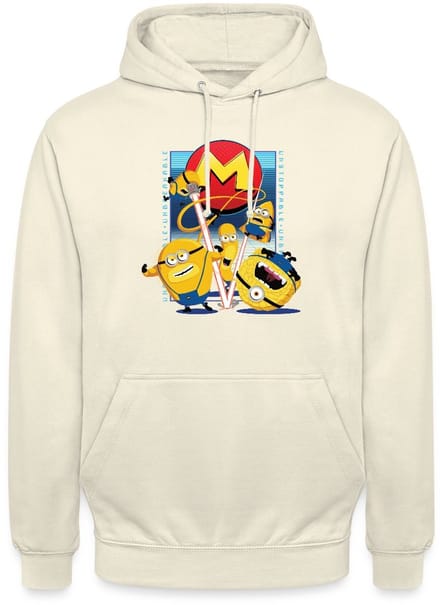 Minions Mega Minions Met Superkrachten Hoodie Unisex