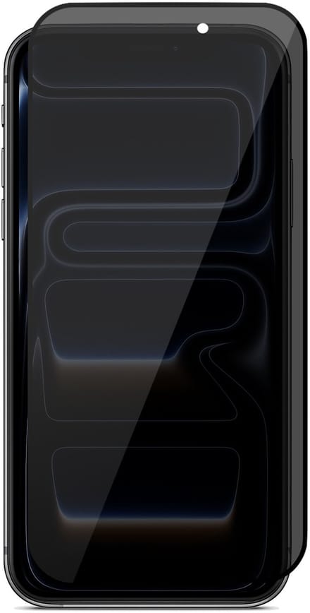 Privacy Screenprotector geschikt voor iPhone 17 Pro - Volledig Dekkend Glas Screen Protector