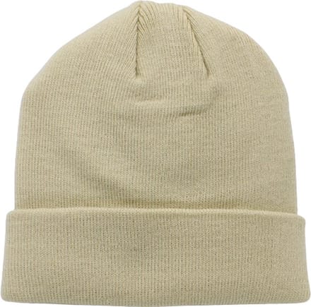 Muts Ecru Beige Effen - Commandomuts - Omslag - Standaard Maat