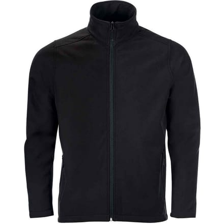 SOLS Heren Race Soft Shell Jas (Zwart)