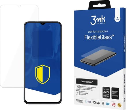 3MK FlexibleGlass Serie - Huawei Nova Y61 Bescherming - Hybride Glas - Transparant