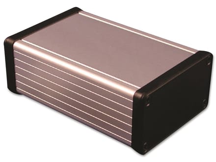 Hammond Electronics 1455K1202 Profielbehuizing 120 x 78 x 43 Aluminium Aluminium 1 stuk(s)