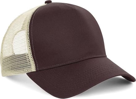 Snapback Trucker - Beechfield - Chocolate/Caram