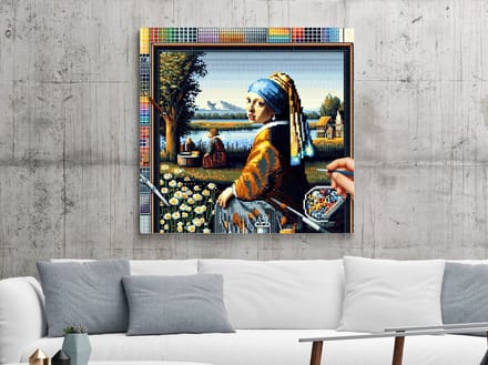 Kunstprint | Wanddecoratie | Dibond | 80 × 80 cm