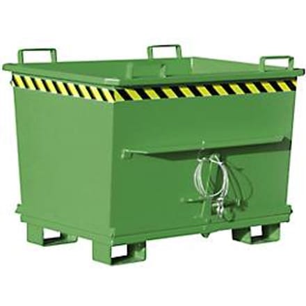 Bodemklepcontainer BKB 700, groen