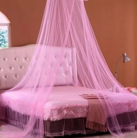 BukkitBow - Roze Klamboe - Muskietnet Voor 1 En 2 Persoonsbedden