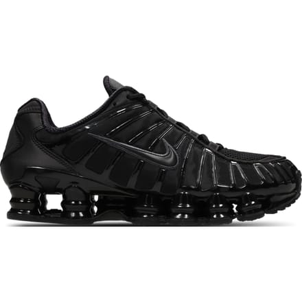 Nike Shox Sneakers Heren - Zwart - Maat 44 - Synthetisch, Textil