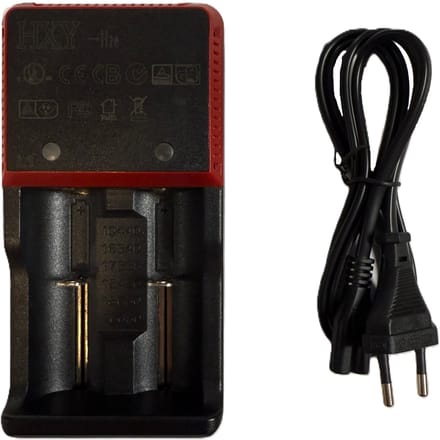 Dubbele oplader 26650 of 18650