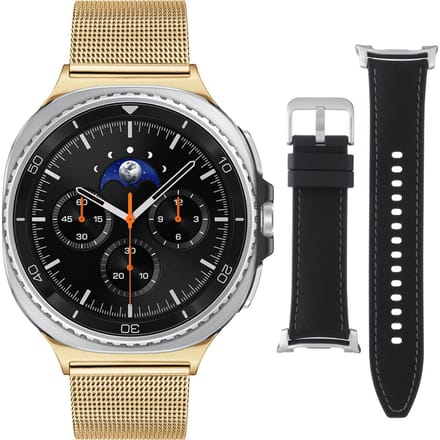 Samsung Special Edition Galaxy Watch 8 CLASSIC Zwart/Goudkl Mesh 46mm