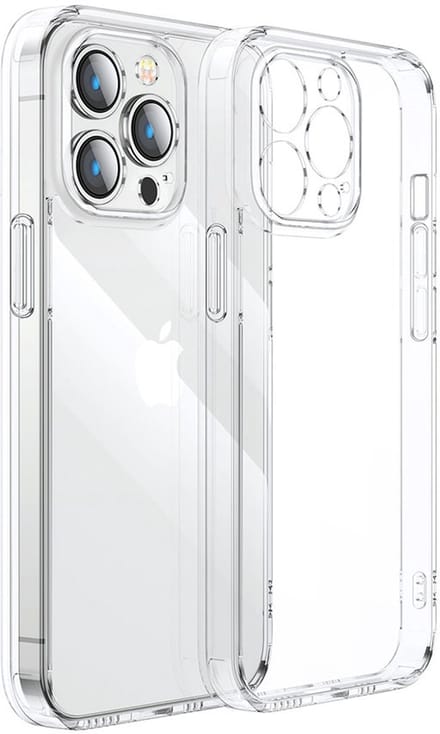 Joyroom Joyroom 14D Case - Transparante Telefoonhoes - iPhone 14 Plus - TPU - Antislip