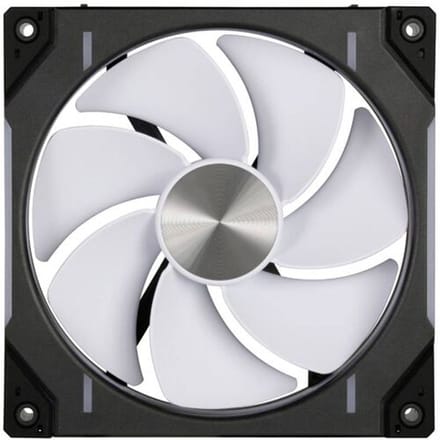 Phanteks D30 PWM Reverse Airflow D-RGB PC-ventilator Zwart (b x h x d) 140 x 30 x 140 mm