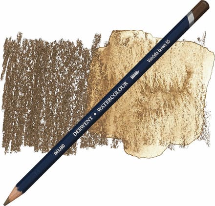 Derwent Watercolour Potlood - Vandyke Brown 55