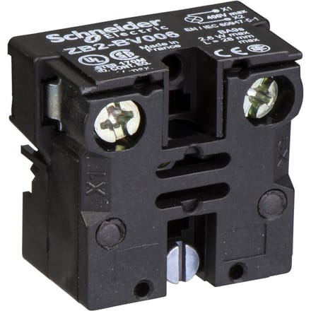 Schneider Electric XAC BA9S Signaallamp Houder 400V - ZB2BV006