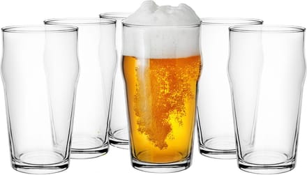 Glasmark Bierglazen - 12x - pils glas - 530 ml - glas - speciaal bier