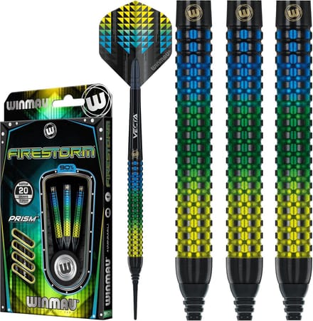 Dartpijlen Set - Softip Pijlen - Precisie Werpen - Mill-Grip Technologie - 18 Gram - Multicolor