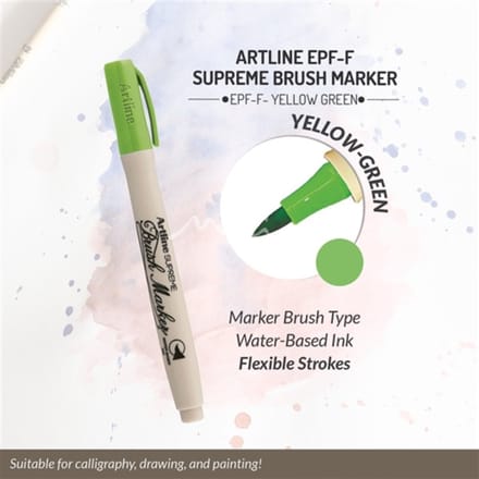 MARKER BRUSH ARTLINE BRUSHMARKER GEEL GROEN