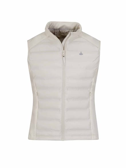BJØRNSON Klair Bodywarmer Dames - Winddicht - Maat 52 - Off-White