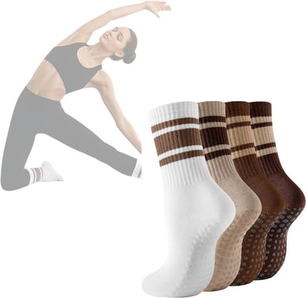 CLVP® Pilates Sokken - Yoga Kleding Dames - Anti Slip