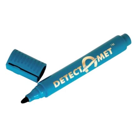 Permanent marker detectie Detectamet rond blauw