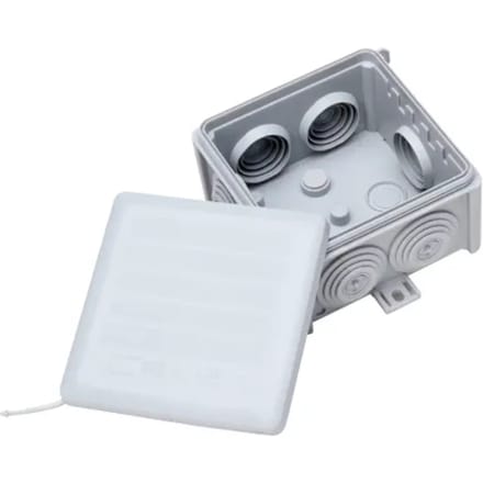 Kabeldoos Ip65, 83x83x50mm, Grijs