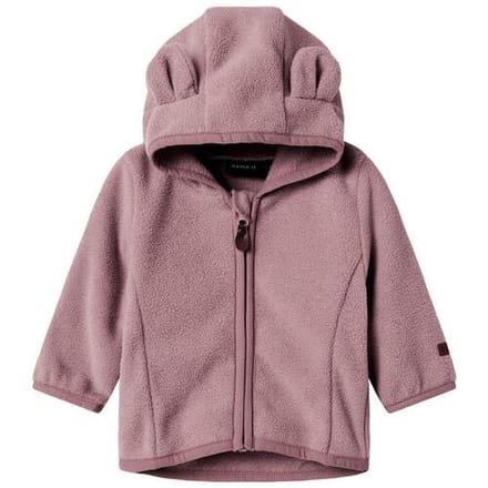 NAME IT - NBNMEEKO FLEECE JACKET MELANGE NOOS Unisex Jas