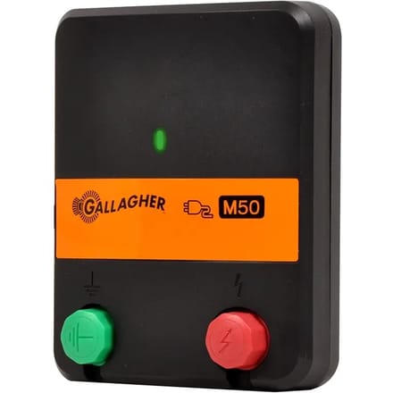 Gallagher M50 Schrikdraadapparaat Lichtnet (230V) - Efficiënt apparaat voor kleinere afrasteringsprojecten