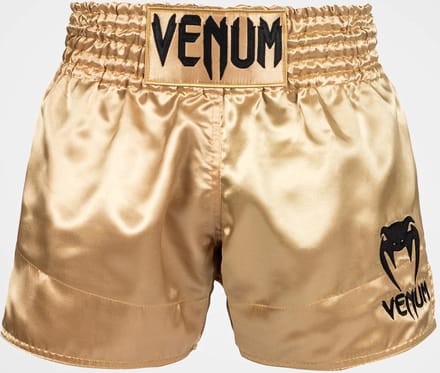 VENUM MUAY THAI SHORTS CLASSIC - GOUD - MAAT M - (JEANSMAAT 30)