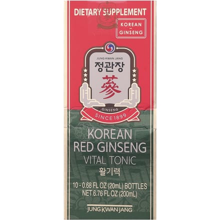 CheongKwanJang, Vitality, 10 flesjes, 20 ml (0,68 fl oz) elk