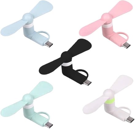 Allecto - Ventilator Type C-ventilator - Mini-USB Draagbare