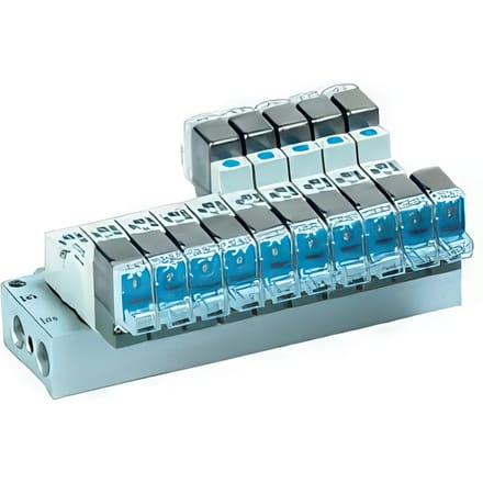 SMC Ventieleiland Individuele Bedrading M5x0.8 - SS5YJ3-S41-04-M5F-Q