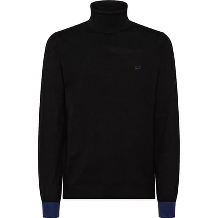 Sun68 - Turtle Elbow Contrast 11 Black K42111
