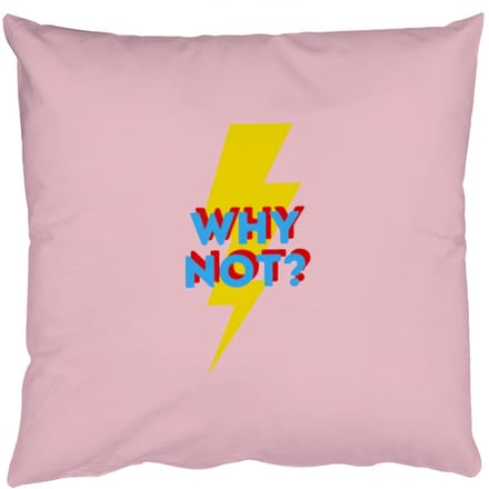 Sierkussens - Kussentjes Woonkamer - 50x50 cm - Why not - Bliksem - Roze