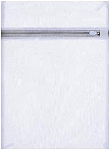Waszakken Net - Kledingbeschermers - Kleding Wassen - Roestvrije Ritssluiting - 30 cm x 40 cm - Wit