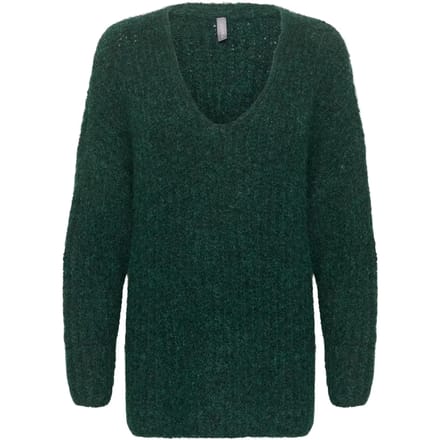 Pullover Oversize fit green