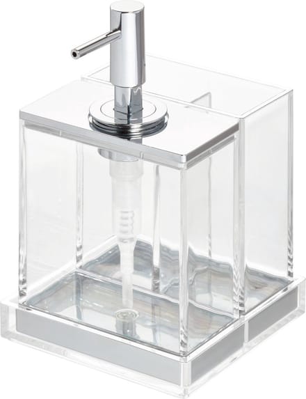 iDesign Zeepdispenser met tandenborstelhouder - 42710EU - Sorteervakken, Klaar voor gebruik