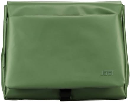 JOST schoudertas business tas Tolja Messenger Bag Olive olijfgroen