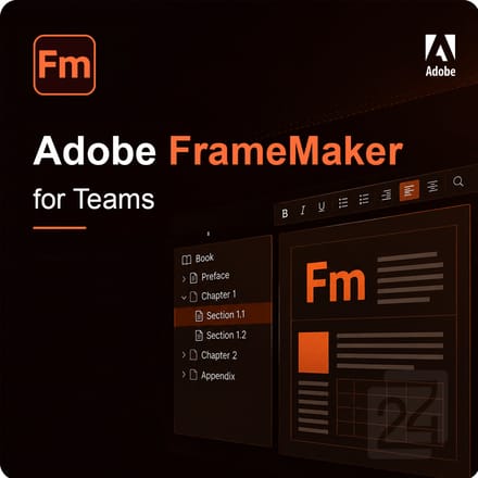 Adobe FrameMaker for Teams EDU 100+ Gebruiker(s)