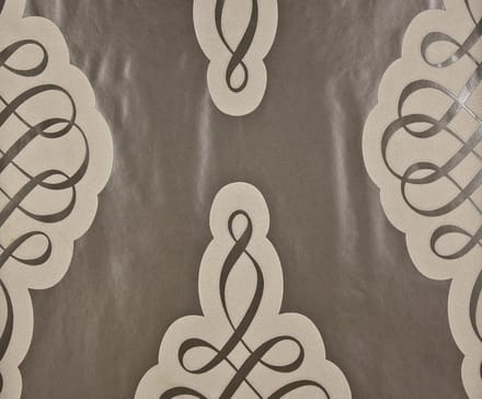 Dutch Wallcoverings Vliesbehang slinger - bruin/olijf