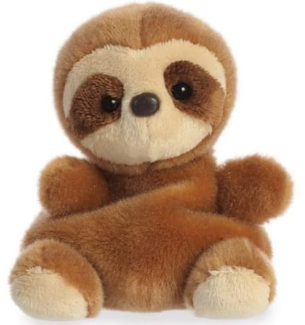 Palm Pals Luiaard Pluche Knuffel 15 cm