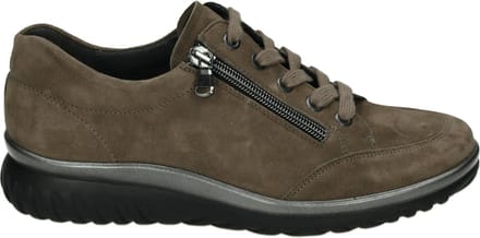 Semler - L5135 - Dames veterschoenen - Kleur: Taupe - Maat: 35.5