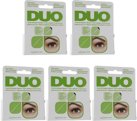 DUO Valse Wimpers Brush On Ardell - Valse Wimpers - Transparant met Vitaminen 5-pack