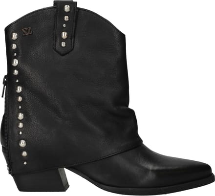 Lazamani - Yara Dames Sleeve Boots Leer Black - Maat 42