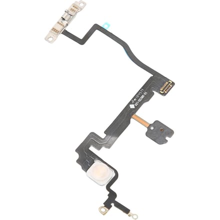 Câble Flexible Bouton Marche/Arrêt Téléphone Remplacement Câble Flexible avec Support Métallique pour iPhone 11 Pro gray