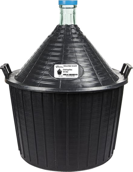 Ballonfles - Gistingsfles - Fermentatiefles - 54 Liter - Transparant