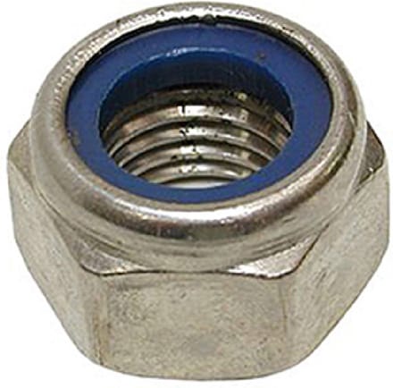 Borgmoer Nyloc Din985 M18 Rvs A4 Sw27 - 50 stuks