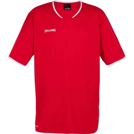 Move Shooting Shirt Korte Mouw Rood/Wit