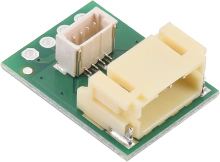 Pololu 5655 JST PH breakoutboard 4 pin male side entry met JST SH adapter 2.54 mm breadboard